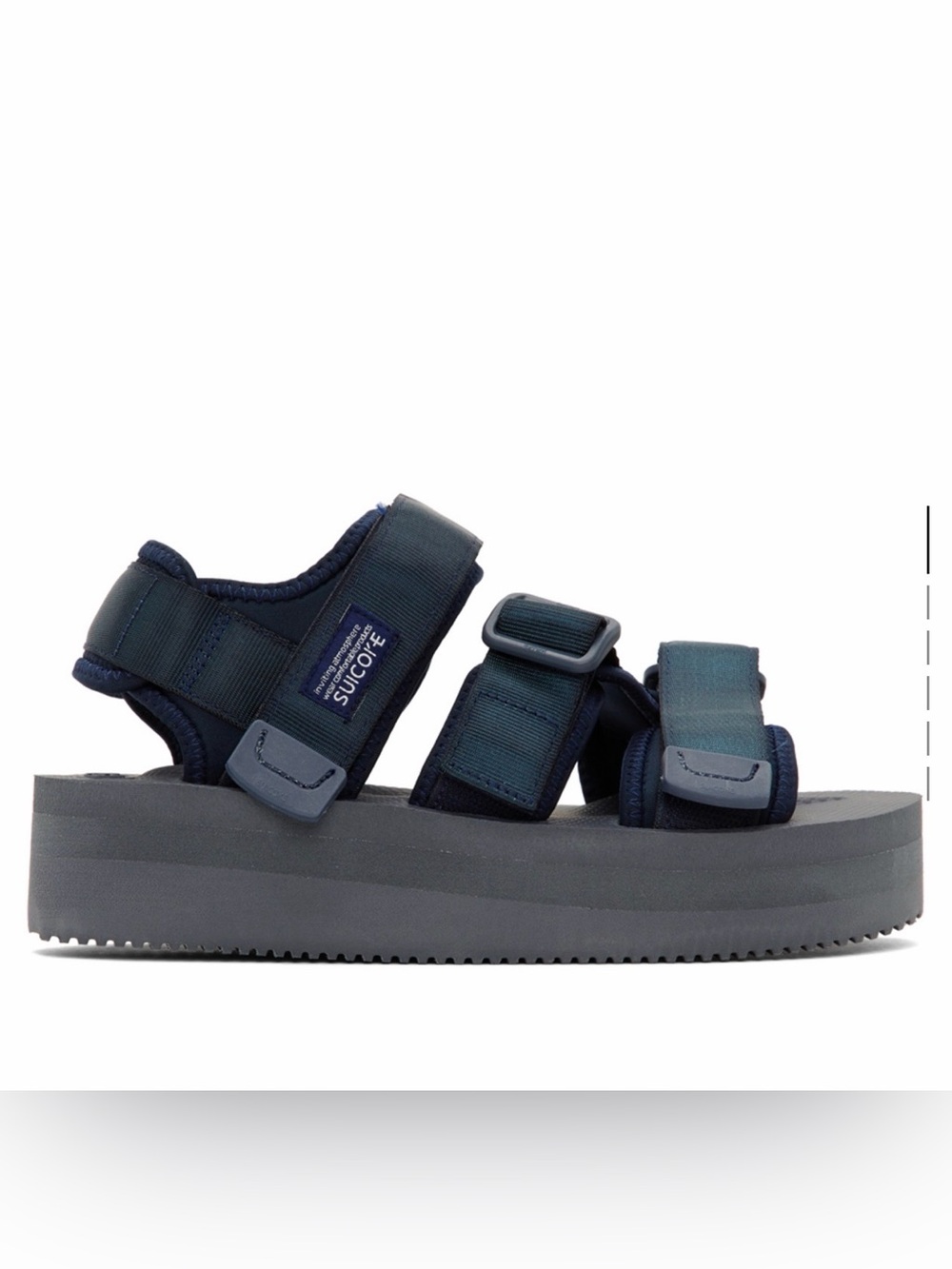 Suicoke navy KISEE-VPO sandals